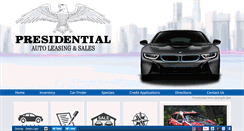 Desktop Screenshot of presidentialleasing.net